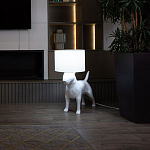 Лампа COLLECTION OF DOGS с абажуром Бультерьер варинант исполнения - 4 | Loft Concept в Костроме