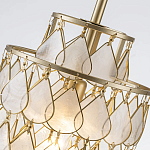 Подвесной светильник с декором из натуральной морской ракушки Iridescent Light варинант исполнения - 5 | Loft Concept в Костроме