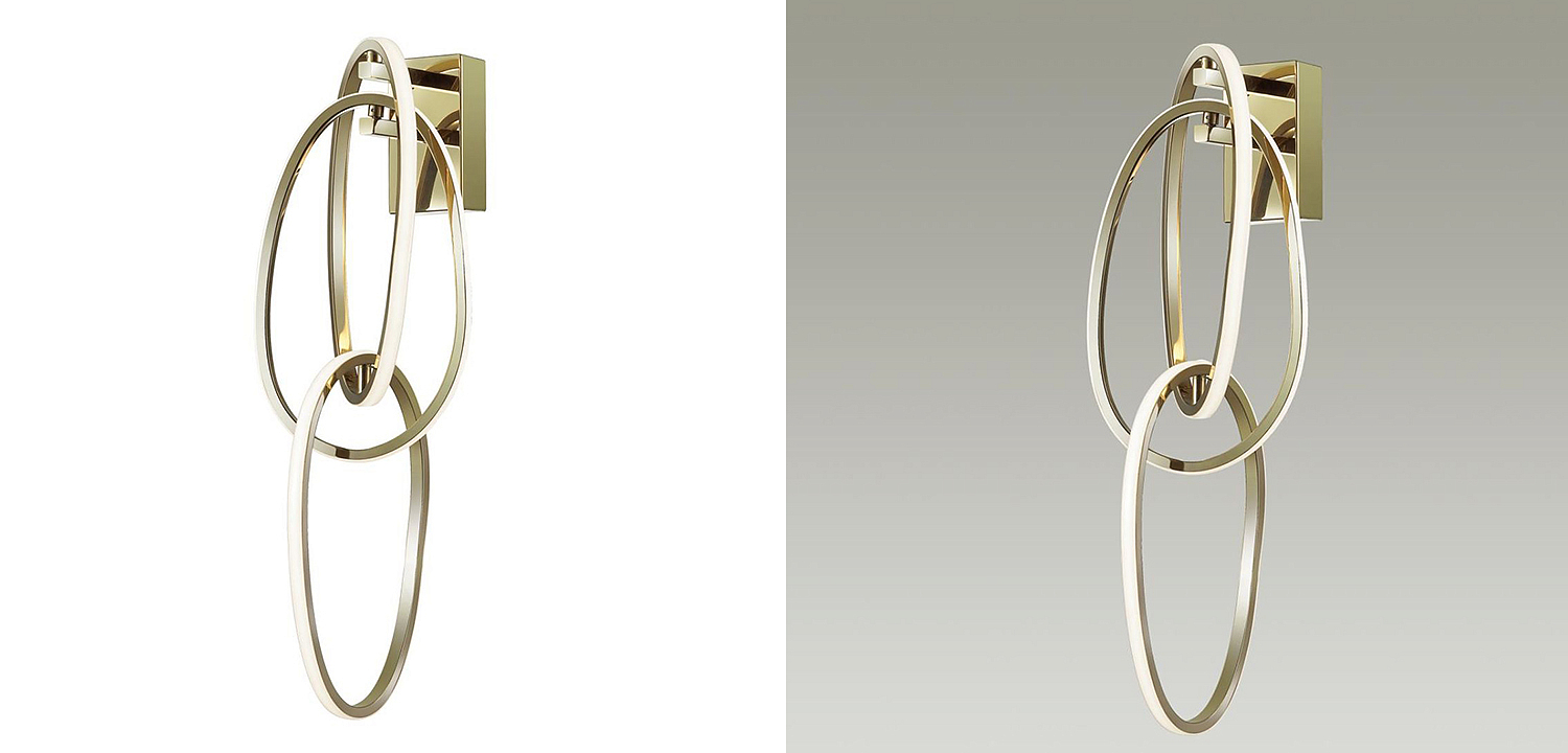 Бра 3 Chain Link Gold Бра 3 Chain Link Gold - Loft-Concept в Костроме