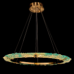 Люстра в форме кольца с цветочным декором Warm Heavenly Light варинант исполнения - 2 | Loft Concept в Костроме