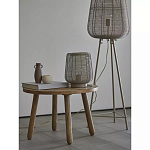 Торшер с плетеным металлическим плафоном Wicker Iron Lamp варинант исполнения - 3 | Loft Concept в Костроме