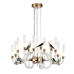 Люстра с декоративными птицами Ganthea D 73 см варинант исполнения - 2 | Loft Concept в Костроме