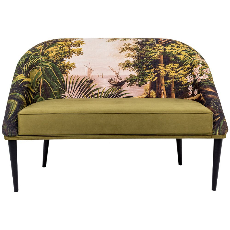 Диван Sofa San Cristobal Оливковый Диван Sofa San Cristobal Оливковый в Костроме | Loft Concept