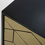 Комод с фасадом цвета латуни Moderare варинант исполнения - 2 | Loft Concept в Костроме