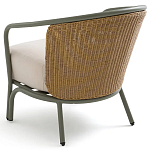 Садовое кресло с каркасом из стали Kenneth Chair варинант исполнения - 3 | Loft Concept в Костроме