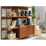 Стеллаж из орехового дерева Olson Rack варинант исполнения - 5 | Loft Concept в Костроме