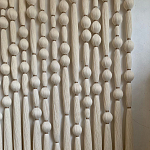 Панно на стену из хлопковых нитей White Morse Wall Hanging  варинант исполнения - 2 | Loft Concept в Костроме