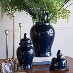 Ваза с крышкой однотонная Высота 48 см Chinoiserie Ceramics варинант исполнения - 5 | Loft Concept в Костроме