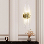 Хрустальное бра Clairene Double Crystal Wall Lamp варинант исполнения - 3 | Loft Concept в Костроме