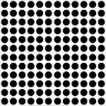 Дизайнерская плитка с узором Круг малый варинант исполнения - 1 | Loft Concept в Костроме