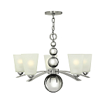 Люстра с матовыми конусными плафонами и декоративными элементами в форме шаров Hinkley варинант исполнения - 10 | Loft Concept в Костроме