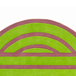 Дизайнерский ковер зеленый Poltronova Sofo Verosa Rug варинант исполнения - 6 | Loft Concept в Костроме