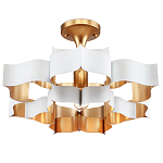 Люстра фигурная в сочетании белого и золотого цвета Shapes Inspired by Nature варинант исполнения - 2 | Loft Concept в Костроме