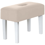 Мягкий пуф на белых ножках Winton Pouf варинант исполнения - 12 | Loft Concept в Костроме