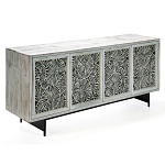 Буфет в гостиную с инкрустацией Palm Sideboard with Bone Inlay варинант исполнения - 3 | Loft Concept в Костроме