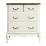 Комод с 4-мя большими ящиками из массива берёзы Interiors Romance варинант исполнения - 2 | Loft Concept в Костроме