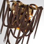 Бра с изогнутыми металлическими лентами и цепочками Atlantis Chain варинант исполнения - 4 | Loft Concept в Костроме