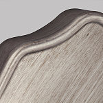 Бра серебрянного цвета с лампой в виде свечи на изогнутой ножке Feiss варинант исполнения - 2 | Loft Concept в Костроме