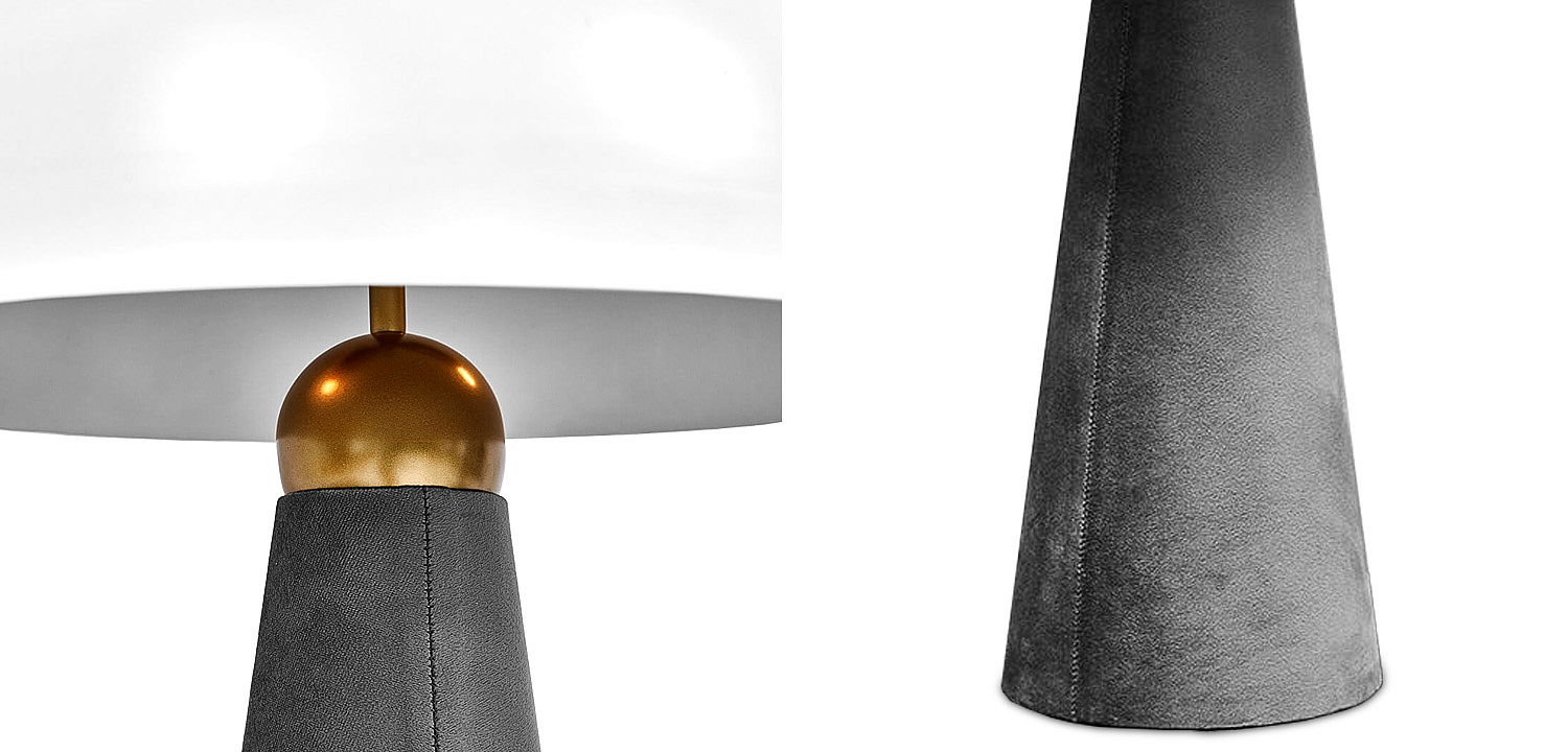 Настольная лампа Ruben Concrete table lamp Настольная лампа Ruben Concrete table lamp - Loft-Concept в Костроме