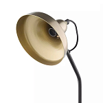 Настольная лампа с плафоном в форме купола в сочетании черного и золотистого цвета Minimalist Execution варинант исполнения - 4 | Loft Concept в Костроме