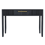 Элегантная Консоль Primo с выдвижным ящиком Черный дуб варинант исполнения - 7 | Loft Concept в Костроме