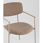 Стул Doe с подклокотниками коричневый варинант исполнения - 2 | Loft Concept в Костроме