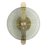 Бра с круглым стеклянным плафоном Gingham варинант исполнения - 7 | Loft Concept в Костроме