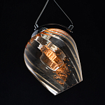 Подвесной светильник со стеклянном плафоном в форме бокала Kaleido варинант исполнения - 5 | Loft Concept в Костроме