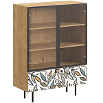 Витрина с изображением на дверцах Elise Cupboard варинант исполнения - 8 | Loft Concept в Костроме