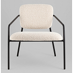 Кресло лаунж Rooney букле белый варинант исполнения - 2 | Loft Concept в Костроме