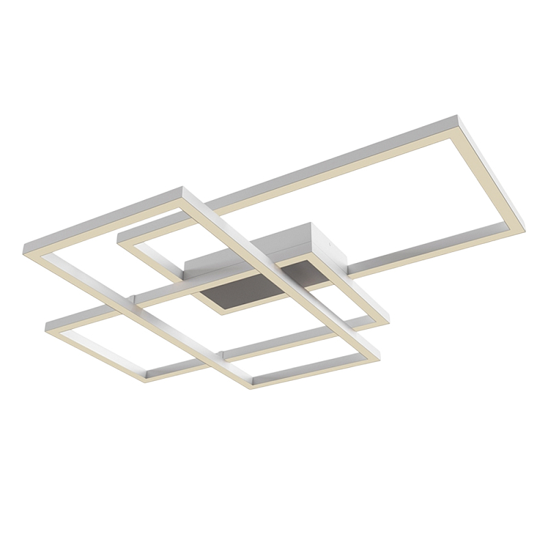 Потолочный светильник Rida 3000-4000К 78Вт Золотой Белый Черный в Костроме | Loft Concept 