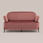 Диван в велюровой обивке цвета пыльная роза COLOR BLOCK варинант исполнения - 3 | Loft Concept в Костроме