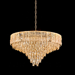 Люстра с каскадом из прозрачного хрусталя Constant Sparks варинант исполнения - 2 | Loft Concept в Костроме