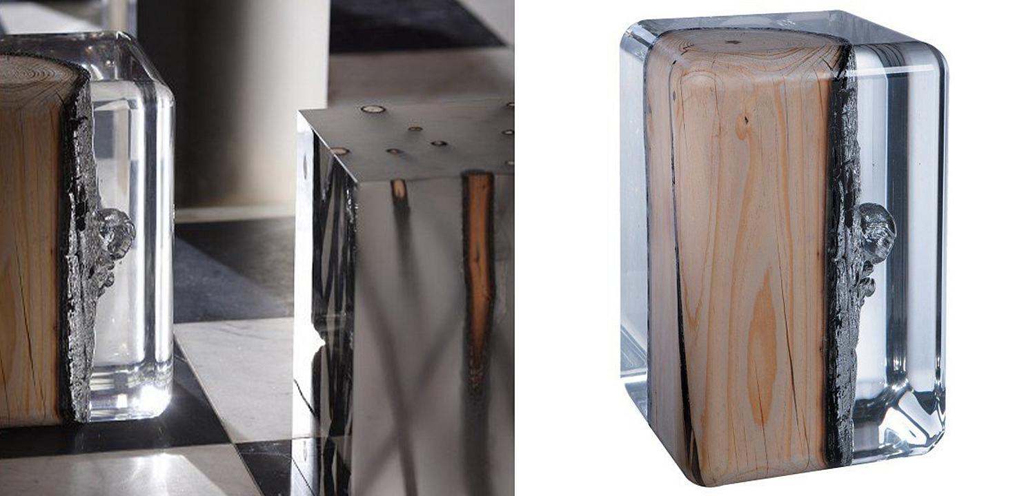Дизайнерский Стол NILLEQ ICE burned Occasional table Дизайнерский Стол NILLEQ ICE burned Occasional table - Loft-Concept в Костроме
