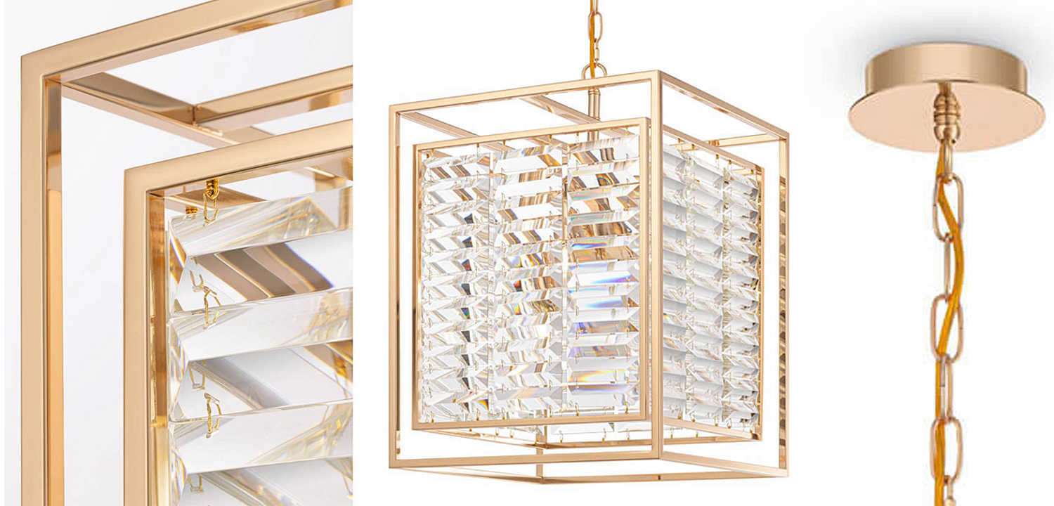 Люстра Algernon Light Chandelier gold Люстра Algernon Light Chandelier gold - Loft-Concept в Костроме