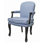 Кресло Aubrey Classical Armchair blue flax варинант исполнения - 3 | Loft Concept в Костроме