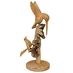 Статуэтка из дерева птицы Animals of the World варинант исполнения - 4 | Loft Concept в Костроме