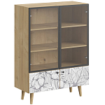 Витрина с изображением на дверцах Elise Cupboard варинант исполнения - 1 | Loft Concept в Костроме
