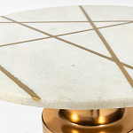 Кофейный столик с мраморной столешницей Sleeve варинант исполнения - 2 | Loft Concept в Костроме