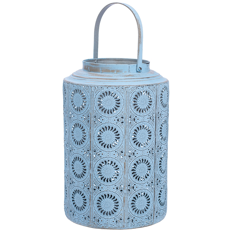 Подсвечник Bucket of Provence I Серо-голубой Подсвечник Bucket of Provence I Серо-голубой в Костроме | Loft Concept