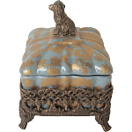 Фарфоровая шкатулка Puppy варинант исполнения - 2 | Loft Concept в Костроме