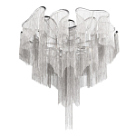 Люстра потолочная с металлическими цепочками Диаметр 99 см Atlantis Chain варинант исполнения - 2 | Loft Concept в Костроме