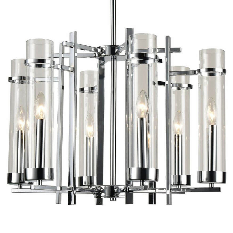 Люстра Giuliano Light Chromium Хром Прозрачный Люстра Giuliano Light Chromium Хром Прозрачный в Костроме | Loft Concept