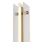 Торшер с прямоугольным плафоном с эффектом морозного стекла Freezing варинант исполнения - 4 | Loft Concept в Костроме