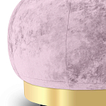 Круглый мягкий пуф Ambrose Soft Velour Pouf варинант исполнения - 4 | Loft Concept в Костроме