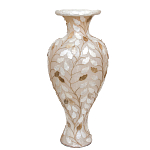 Торшер из перламутра в виде вазы Indonesian Vase варинант исполнения - 1 | Loft Concept в Костроме