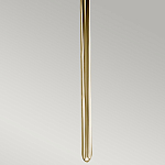 Бра вертикальное с белым полукруглым плафоном и длинным стержнем L Kichler варинант исполнения - 9 | Loft Concept в Костроме