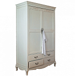 Шкаф платяной двухстворчатый с 4-мя ящиками Interiors Romance варинант исполнения - 1 | Loft Concept в Костроме