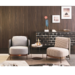 Дизайнерский комод чёрный с фактурным фасадом Billy варинант исполнения - 2 | Loft Concept в Костроме