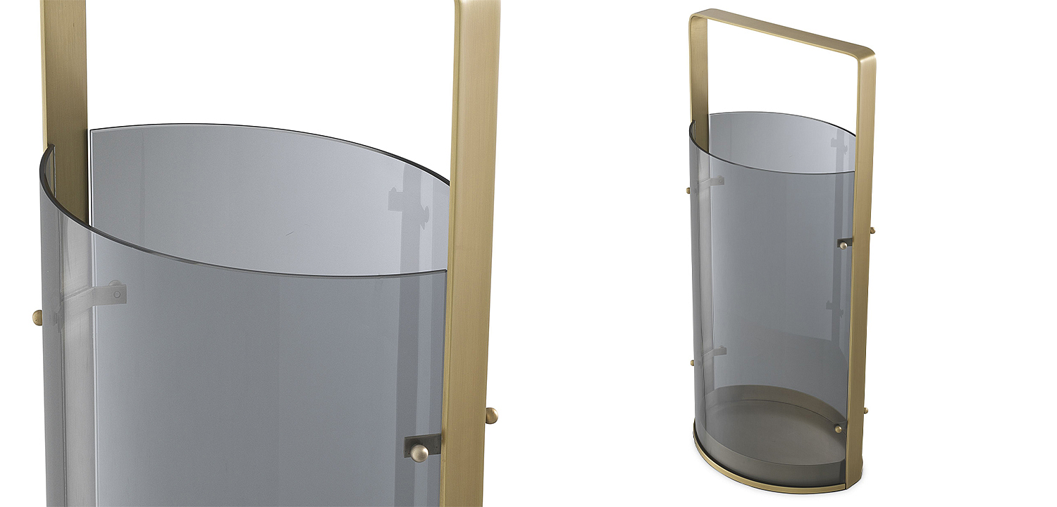 Подсвечник Eichholtz Hurricane Reid L Brass Подсвечник Eichholtz Hurricane Reid L Brass - Loft-Concept в Костроме